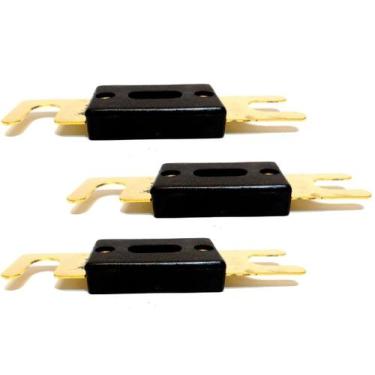 Imagem de Kit 3 Fusíveis Faca Technoise 250 Amperes Energia Solar - NTV