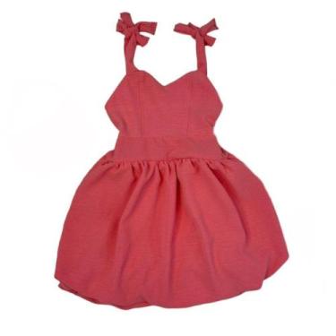 Imagem de Vestido Balonê Infanto Juvenil Look De Menina Fashion Kids - AK FASHIO