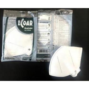 Imagem de Máscara respiratória PFF2- kit com 100 unidades - Ecoar