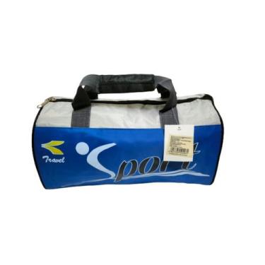 Imagem de Mala Bolsa Academia Fitness Futebol Sport Poliéster Azul - PRADO