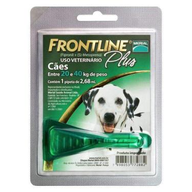 Imagem de Antipulgas e Carrapatos Frontline Plus para Cães de 20 a 40kg - 1 unid