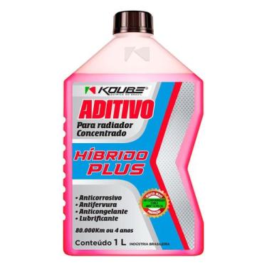 Imagem de Aditivo Radiador Concentrado Híbrido Plus 1L KOUBE, ROSA