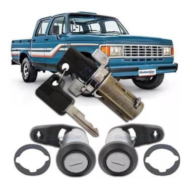 Imagem de Kit Cilindro Miolo Porta Chevrolet D20 D40 Pick'up 85 a 90   - SHALOMC