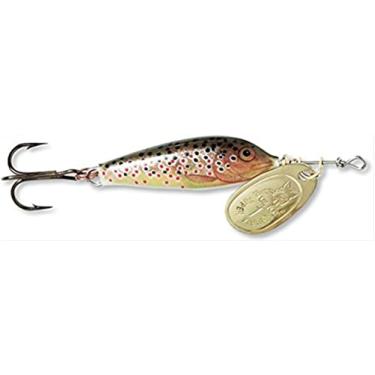 Imagem de Blue Fox Vibrax Minnow Spinner, 3/173 g, Truta marrom/dourado