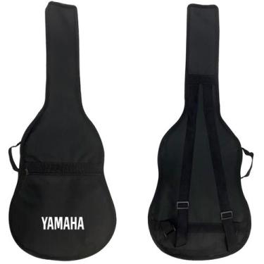 Imagem de Capa almofadada p/ violão folk luxo ny-600 "yamaha"