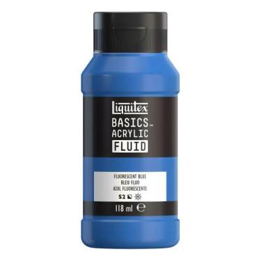 Imagem de Tinta acrilica basics fluid fluorescent 118ml liquitex escolha a cor