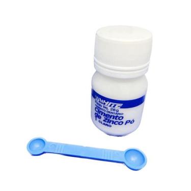 Imagem de Cimento Fosfato de Zinco Pó Claro 28g Restauração Temporária SSWhite -