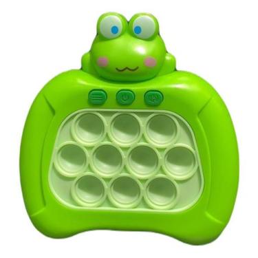 Imagem de Brinquedo Anti-Stress de Fidget com Luz Push & Pop Game Rápido Pop It 