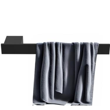 Imagem de Porta Toalha De Rosto Preto Fixação Dupla SF.Master - ShopForte