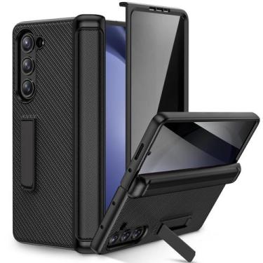Imagem de Capa de Celular Ruky para Samsung Galaxy Z Fold 5 com Suporte