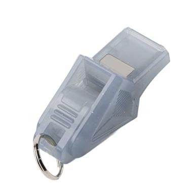Imagem de Apito Retumbante Resistente e Resistente para Competições Esportivas, Apito de árbitro Com Cordão, Apito Portátil para Basquete, Futebol (Cinza)