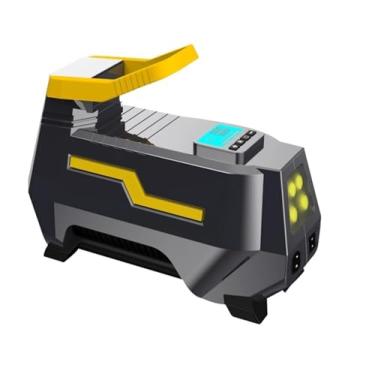 Imagem de Bomba de ar do inflador do pneu do compressor de ar do carro da c.c./ac 12v/100-230v 150psi com medidor de pressão digital inflação do pneu do injetor de ar do pneu(AC-DC US Plug Type)