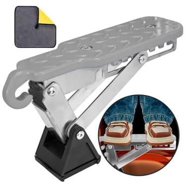 Imagem de SYMI SMMR Degrau De Porta De Carro De Encaixe Universal, Degrau De Trava De Porta Dobrável Com Ângulo Ajustável Para Acesso Ao Teto Do Carro, Degrau De Carro Com Suporte De Ambos Os Pés Para Suv E Cam