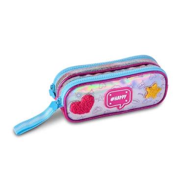 Imagem de Genérico Estojo Escolar Infantil Holográfico