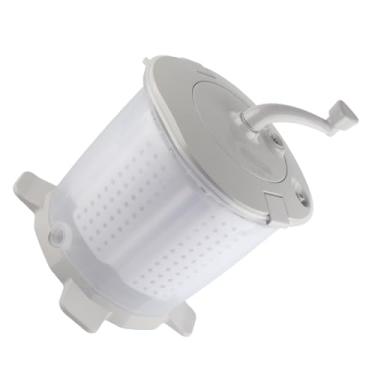 Imagem de Máquina de Lavar Manual, Máquina de Lavar Portátil Máquina de Lavar Manual ABS Não Elétrico Com Tampa de água para Dormitório Apartamento Camping