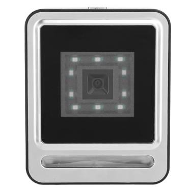 Imagem de Scanner de Código QR, Com USB Cable Barcode Reader Code Scanning for Supermarket (Prata)