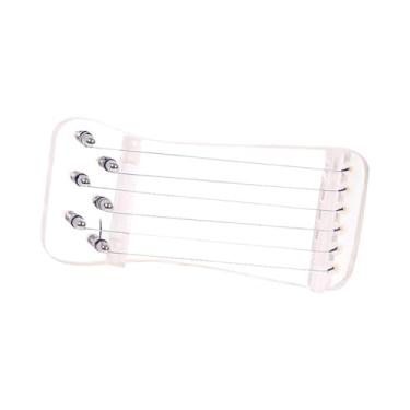 Imagem de menolana Guzheng Finger Training, Guzheng Finger Exerciser Professional, leve e portátil Exercício de dedos da Zítera Chírio para Adultos, Claro