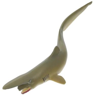 Imagem de Toyvian Brinquedos de Tubarão Plástico - Modelo Realista de Tubarão Artificial para Decorações de Tanques de Peixes Figuras de Animais Marinhos Do Oceano Decoração de Aquário para