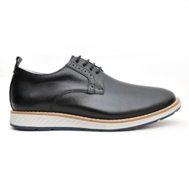 Imagem de Sapato Masculino Oxford Derby Elite 100% Couro Premium - Mr. Light, Pr