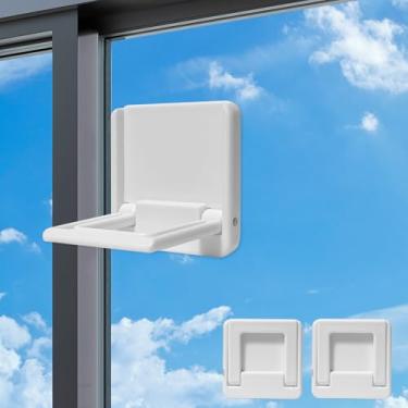 Imagem de Fechadura de porta deslizante para segurança infantil: Trava infantil para porta de vidro deslizante, janela, armários deslizantes, armário deslizante, etc., adesivo 3M sem furadeira, sem parafuso,