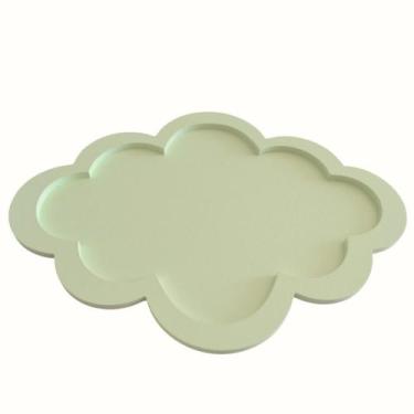 Imagem de Bandeja B098 Multi Uso Nuvem Bebê Rosa Branca Azul Verde Amarela Cinza