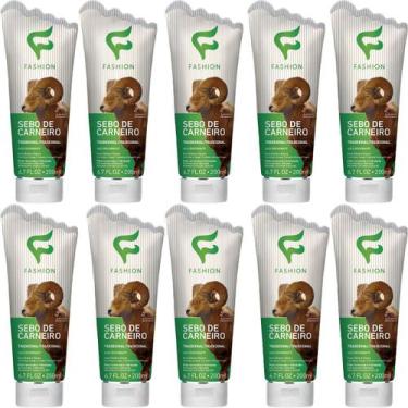 Imagem de Creme Hidratante Tradicional Fashion Sebo de Carneiro Bisnaga 200ml Ki