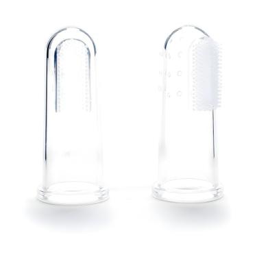 Imagem de CHENLEO Pacote com 6 escovas de dentes para cães, kit de escovação de dentes de cachorro 360º, escova de dentes de gato, limpeza de dentes de cachorro, escova de dentes de dedo de cachorro