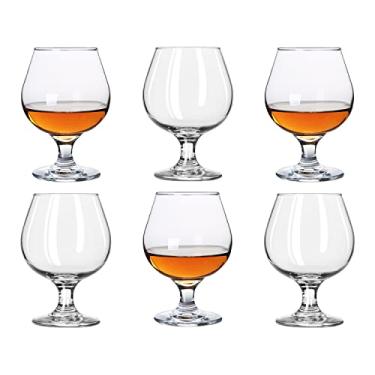 Imagem de Srgeilzati Conjunto de 6 copos de shot Snifters de 250 ml, copos de conhaque fofos 266 ml (266 ml | 8,8 floz)