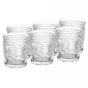 Imagem de Conjunto 6 Copos em Vidro Mandala 260ml Wolff