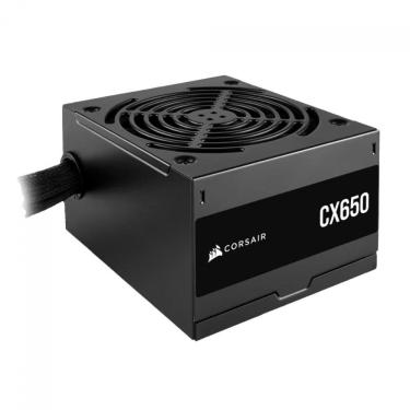 Imagem de Fonte 650W Corsair CX650 - PFC Ativo - 88% Eficiência -  80 PLUS® Bronze - CP-9020278-BR