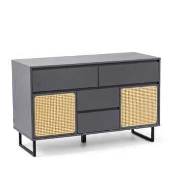 Imagem de Gabinete para banheiro em MDF Jungle Artemobili, Grafite