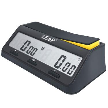 Imagem de Relógio de xadrez LEAP Digital Timer Advanced para jogos e xadrez