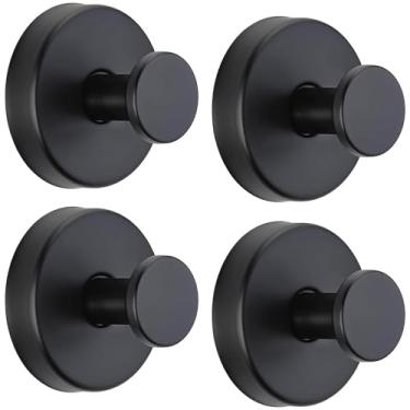 Imagem de starfa lab Ganchos de ventosa sem perfuração para chuveiro, banheiro, cozinha - toalha impermeável e à prova de ferrugem, roupão, bucha para vidro, espelho, azulejo - Ganchos resistentes para pendurar