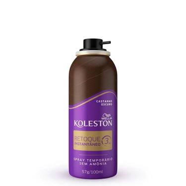 Imagem de Retoque de Raiz Coloração Koleston Spray Castanho Escuro 57G