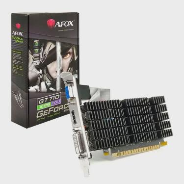 Imagem de Placa de Video 1Gb GT710 Ddr3 64bit Vga/Dvi/Hdmi Low Profile AF710-1024D3 Afox