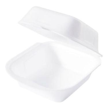 Imagem de Hamburgueira Isopor Fibraform 200un 12,5 X 12 X 7,5cm