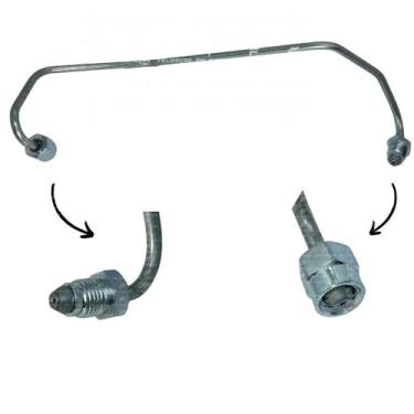 Imagem de Tubo de Alta Pressão Motor Diesel Ar 10Hp 13Hp ( Tampa 2 Furos ) - Kra