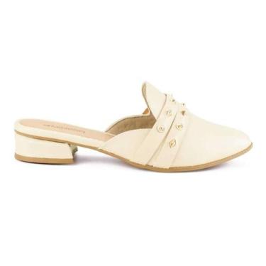 Imagem de Sapato Mississipi Mule - Feminino, Creme, 38