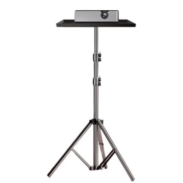 Imagem de Suporte Para Projetor Com Tripé | Suporte Para Notebook De Chão - Altura Ajustável, Extensível, Resistente, Suporte Para Equipamentos De DJ E Mesa Para Estúdio Doméstico
