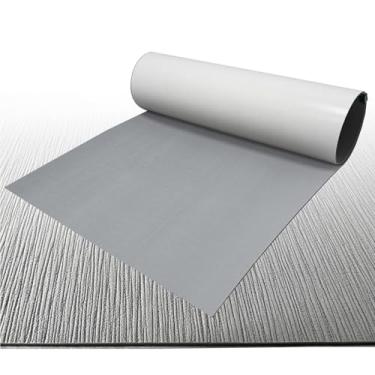 Imagem de Tapete de piso para barco, espuma vinílica acetinada, deck de barco, tapete marinho de teca sintética, material de piso autoadesivo antiderrapante para barcos, pontão, iate, prancha de surf,