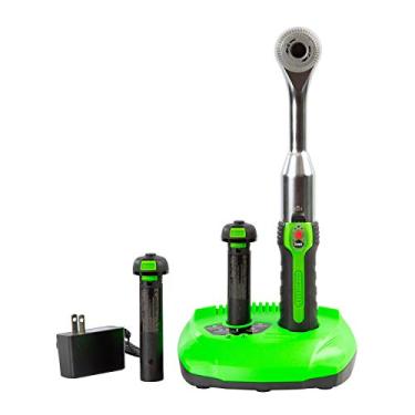 Imagem de OEMTOOLS 24493 catraca elétrica sem fio de 1/5.1 cm, remoção e aperto de fixador, catraca elétrica recarregável com baterias de íons de lítio e base de carregamento