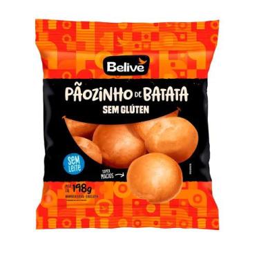 Imagem de Pãozinho de Batata Sem Glúten, Sem Leite e Sem Lactose Belive  198g