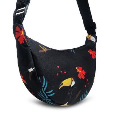 Imagem de Bolsa Feminina Meia Lua Alça Feminina Shoulder Bag de Ombro Tiracolo E