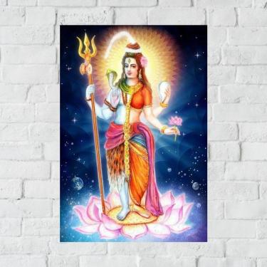 Imagem de Placa Decorativa Mdf Parvati Tamanho 20x27cm