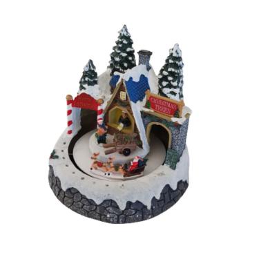 Imagem de Vila Natalina Com Leds E Movimento Bivolt