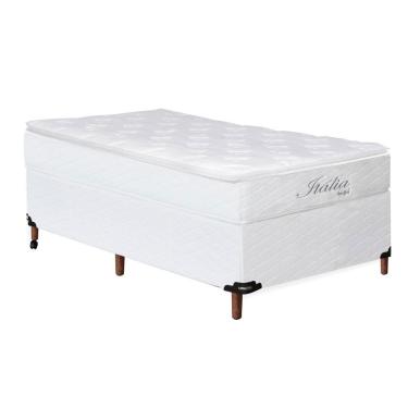 Imagem de Base Box Para Colchão Solteiro Itália 31x88x188cm Umaflex Branco
