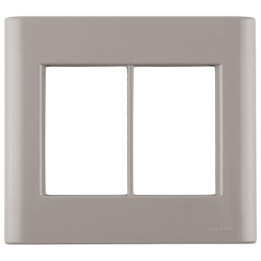 Imagem de Placa 6 Postos 4x4 Tramontina Giz Fendi Tramontina