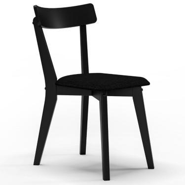 Imagem de Cadeira Rafa Em Madeira Eucalipto Yescasa Preto