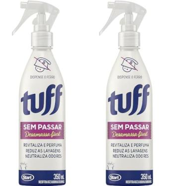 Imagem de Kit 2 Tuff Neutralizador de Odores e Desamassador de Roupas, Sem Passar, 350ml