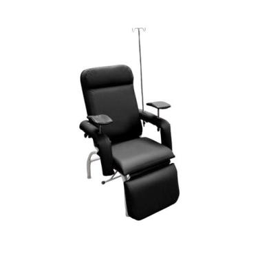 Imagem de Poltrona Luxo Hospitalar Reclinável Simultânea Coleta Com Suporte de S